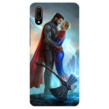 NDCOM Avengers End Game Thor And Captain Marvel Printed...