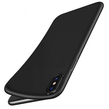 Apple Iphone X Fine Quality Stylish Candy / Black Plain...