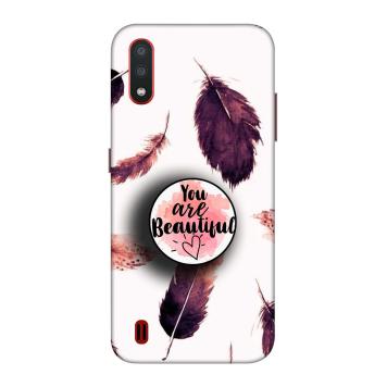 NDCOM Beautiful Feathers You Are Beautiful Printed Hard...