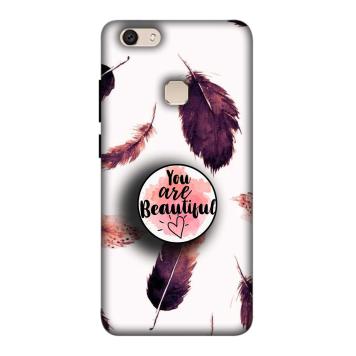 NDCOM Beautiful Feathers You Are Beautiful Printed Hard...