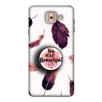 NDCOM Beautiful Feathers You Are Beautiful Printed Hard...