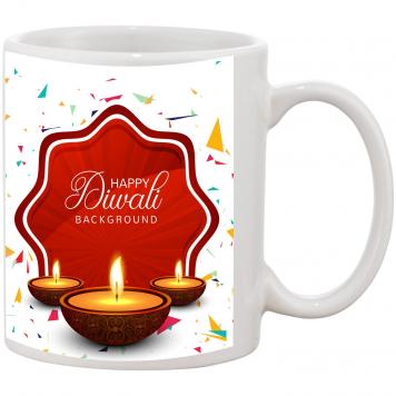 Mekanshi Premium Diwali Celebrations Printed Gift Mug f...