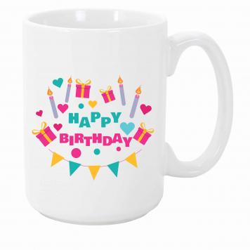 Mekanshi Premium Happy Birthday Printed Gift Mug for Yo...