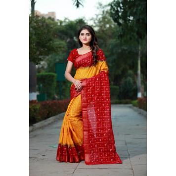 SVB Saree Multicolour Mysore Silk Saree For Women