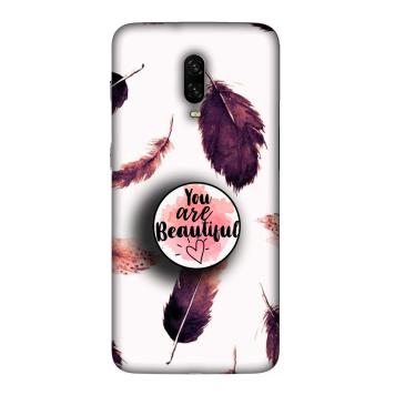 NDCOM Beautiful Feathers You Are Beautiful Printed Hard...