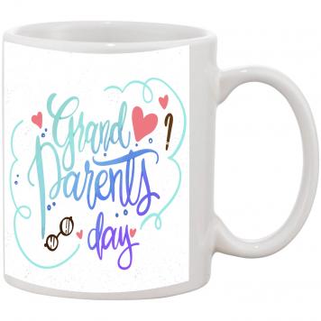 Mekanshi Premium Grand Parents Printed Gift Mug for You...