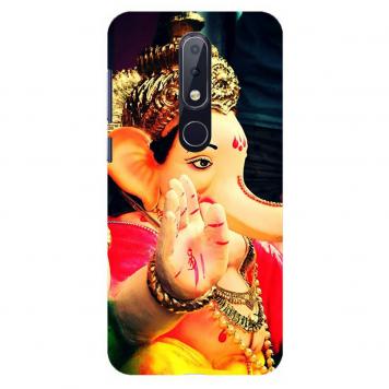 NDCOM Ganpati Printed Hard Mobile Back Cover Case For N...