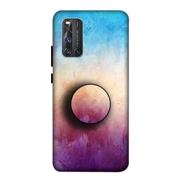 NDCOM Colorful Painting Texture Printed Hard Mobile Bac...