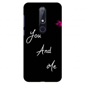 NDCOM You And Me Printed Hard Mobile Back Cover Case Fo...