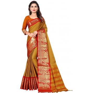 SVB Saree Cotton Silk Embellished Saree