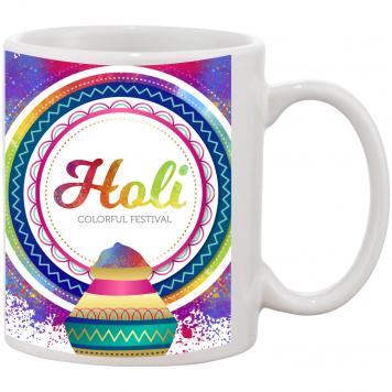 Mekanshi Premium Holi Celebrations Printed Gift Mug for...