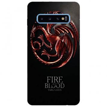 NDCOM Games Of Thrones Fire Blood Printed Hard Mobile B...