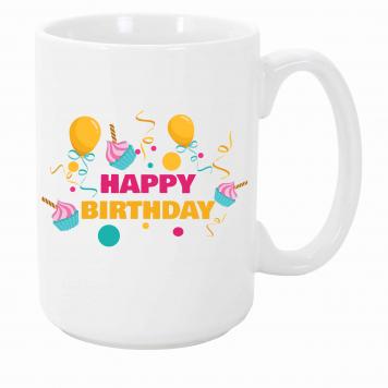 Mekanshi Premium Happy Birthday Printed Gift Mug for Yo...