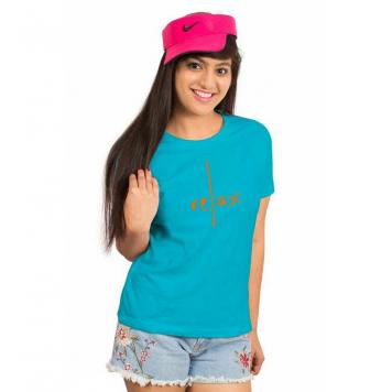 Classy Cotton T-Shirts for Girls / Women (Green) by Asl...