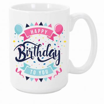 Mekanshi Premium Happy Birthday Printed Gift Mug for Yo...