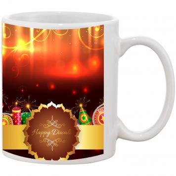 Mekanshi Premium Diwali Celebrations Printed Gift Mug f...