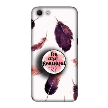 NDCOM Beautiful Feathers You Are Beautiful Printed Hard...