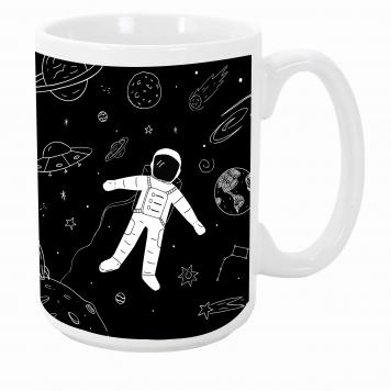 Mekanshi Premium space Printed Gift Mug for Your Loved ...