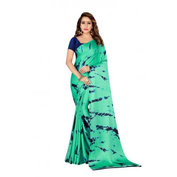 SVB Saree MultiColour Japan Crepe Saree