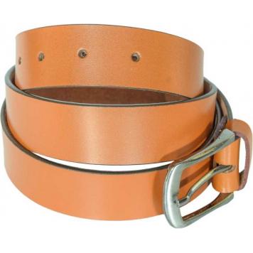 Premium Quality Mens Genuine Leather Belt - (Tan) by Ma...