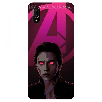 NDCOM Avengers End Game Black Widow Printed Hard Mobile...