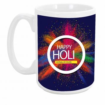 Mekanshi Premium happy Holi  Printed Gift Mug for Your ...