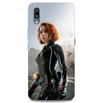 NDCOM Avengers End Game Black Widow Printed Hard Mobile...