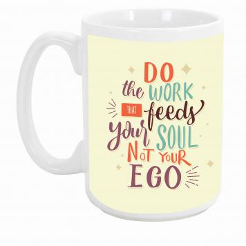 Mekanshi Premiumo Do the work  Printed Gift Mug for You...