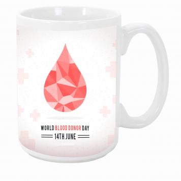 Mekanshi Premium world blood donor Printed Gift Mug for...