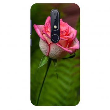 NDCOM Rose Printed Hard Mobile Back Cover Case For Noki...